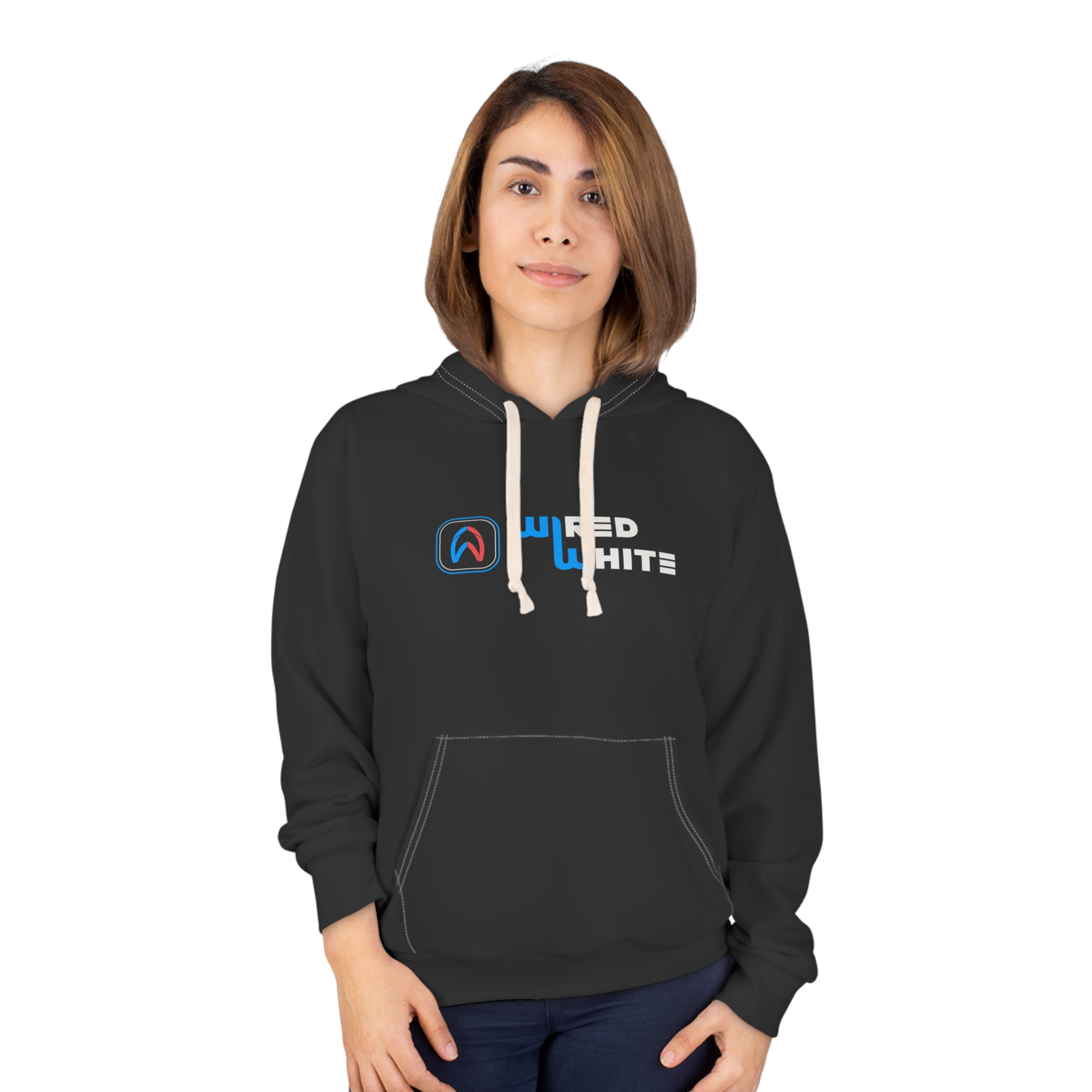 Hoodie Unisex Pullover Designed by WiredWhite