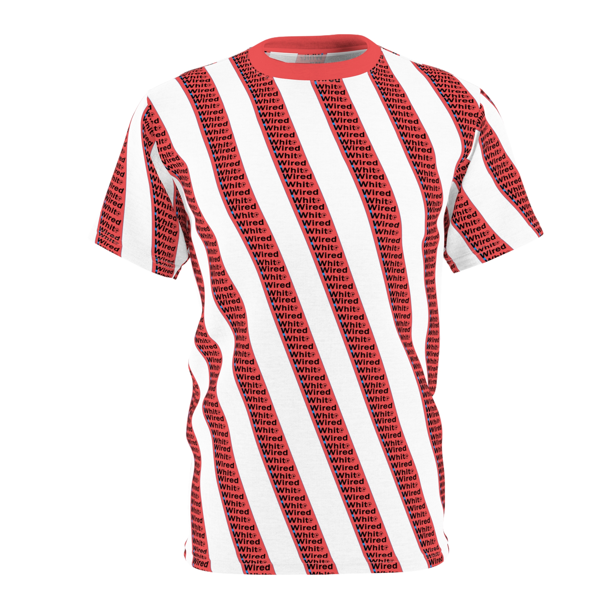 FC WiredWhite Unisex AOP Cut & Sew Tee T-Shirt