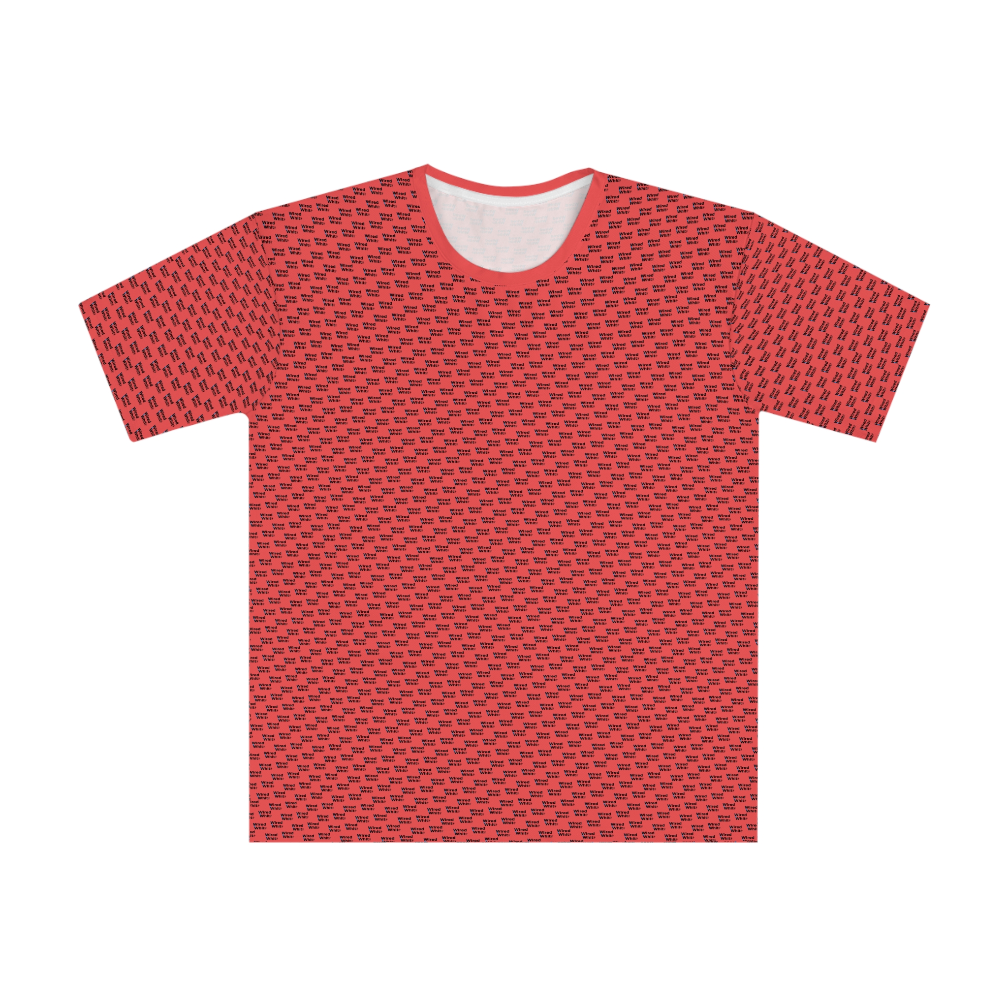 WiredWhite-Muster Fuchsia T-Shirt - Image 2