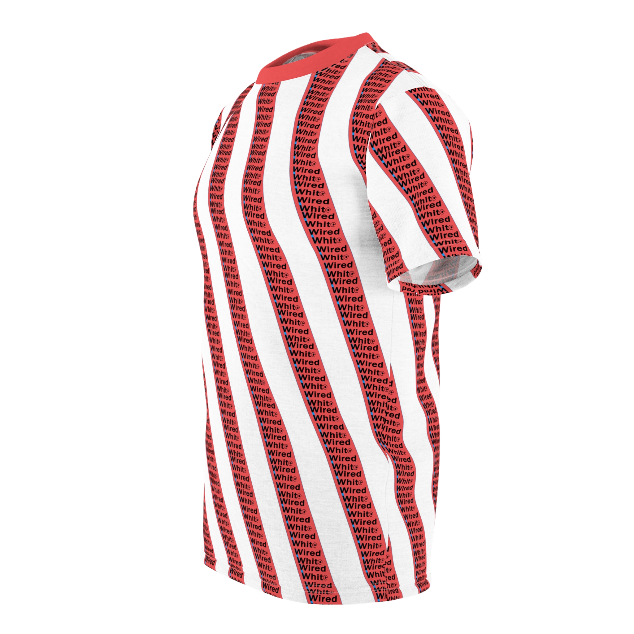 FC WiredWhite Unisex AOP Cut & Sew Tee T-Shirt - Image 3
