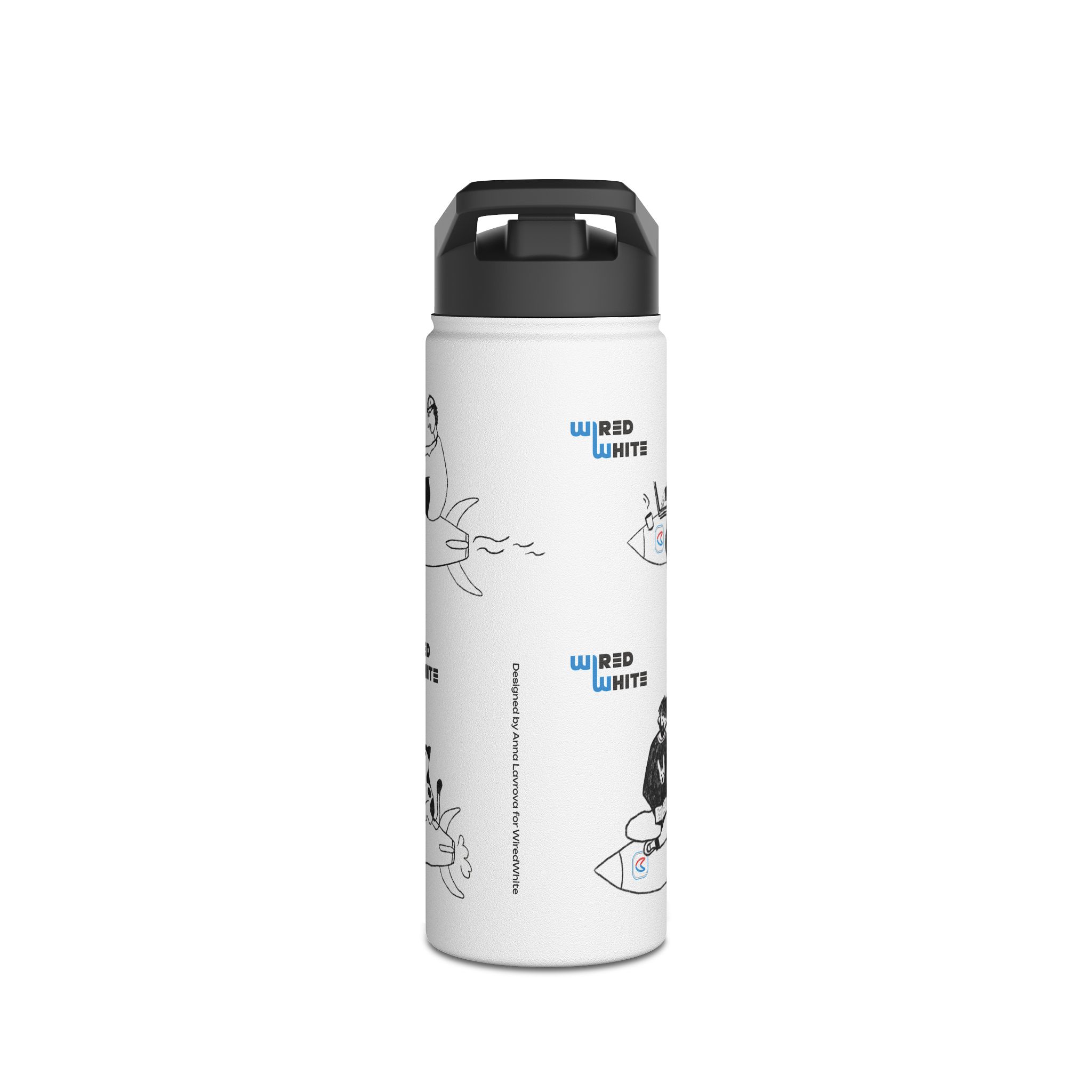 Stainless Steel Water Bottle for Students - Image 2