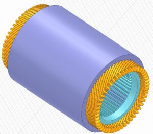 induction 3D model